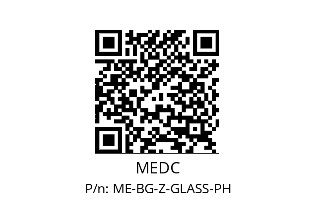   MEDC ME-BG-Z-GLASS-PH