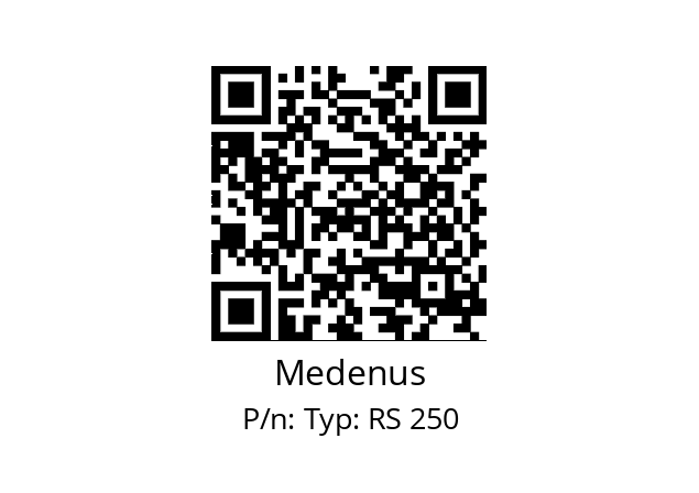   Medenus Typ: RS 250