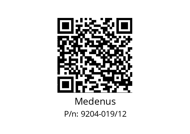   Medenus 9204-019/12