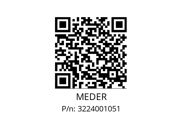   MEDER 3224001051