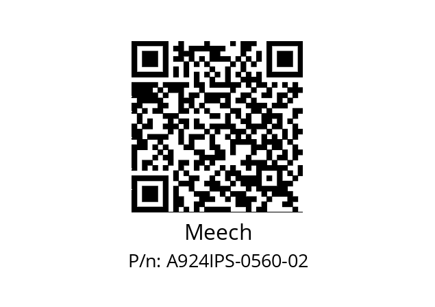   Meech A924IPS-0560-02