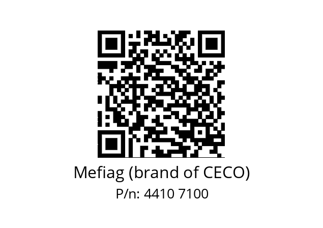   Mefiag (brand of CECO) 4410 7100