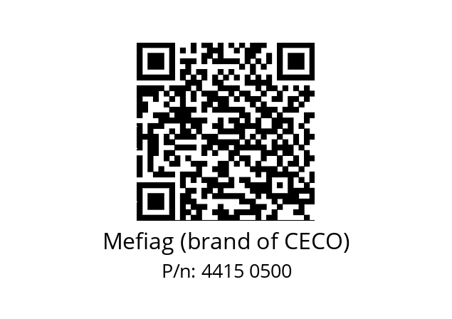   Mefiag (brand of CECO) 4415 0500