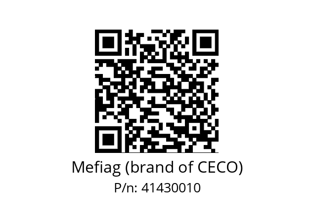   Mefiag (brand of CECO) 41430010