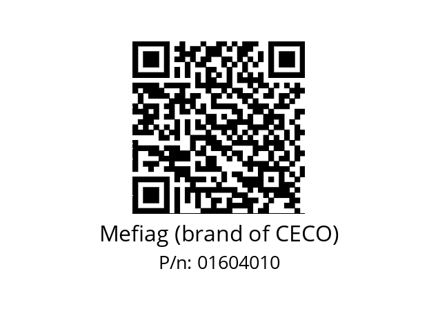  MMP 7-B/PP Mefiag (brand of CECO) 01604010