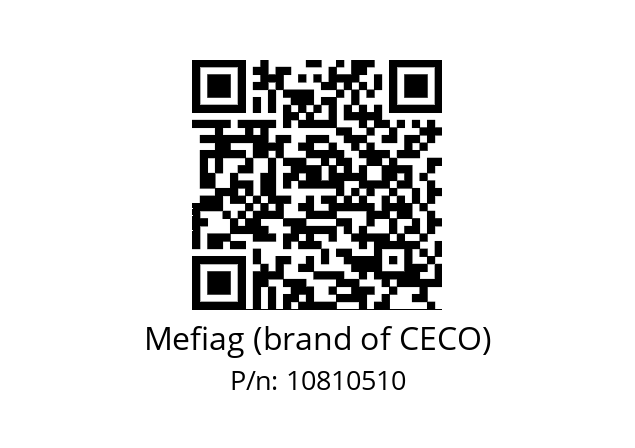   Mefiag (brand of CECO) 10810510