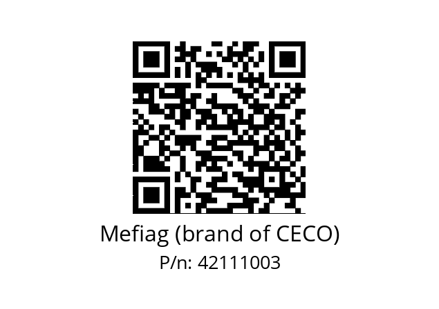   Mefiag (brand of CECO) 42111003