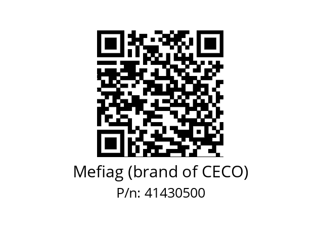   Mefiag (brand of CECO) 41430500