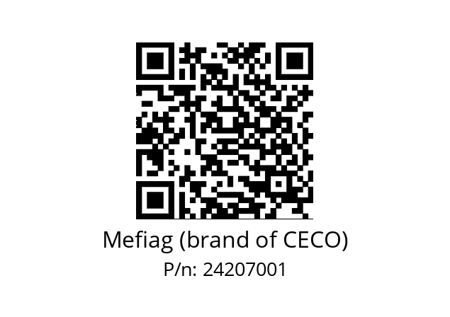   Mefiag (brand of CECO) 24207001