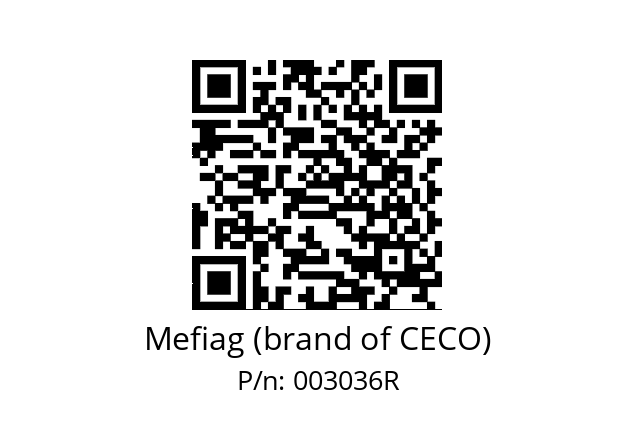   Mefiag (brand of CECO) 003036R