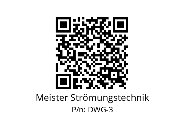   Meister Strömungstechnik DWG-3