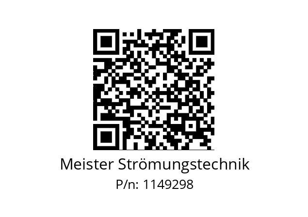   Meister Strömungstechnik 1149298