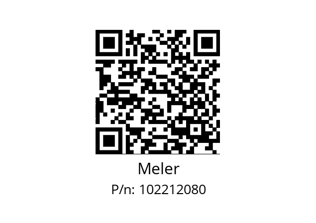   Meler 102212080