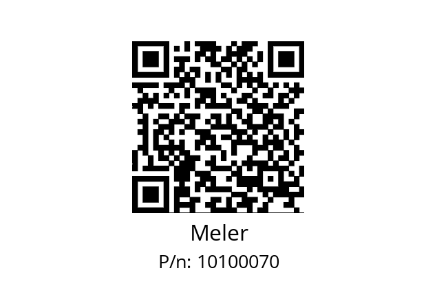   Meler 10100070