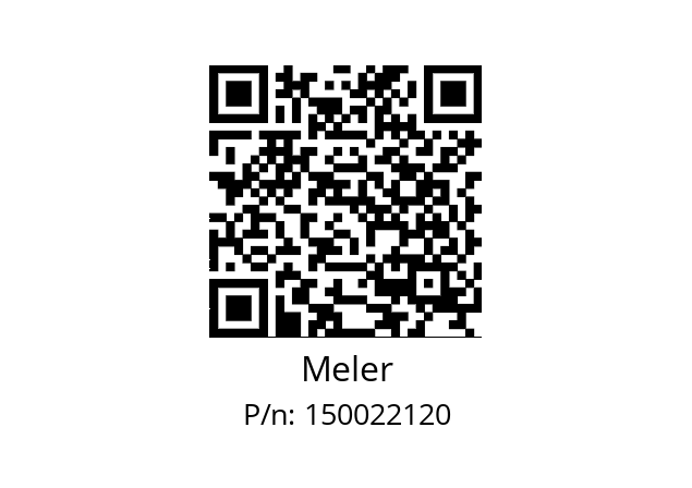   Meler 150022120