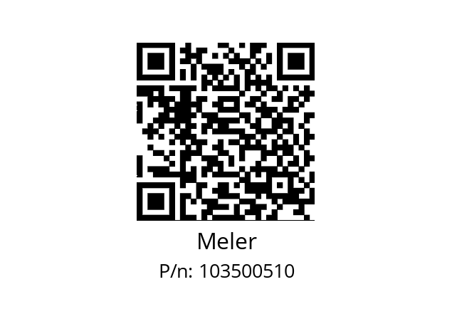   Meler 103500510