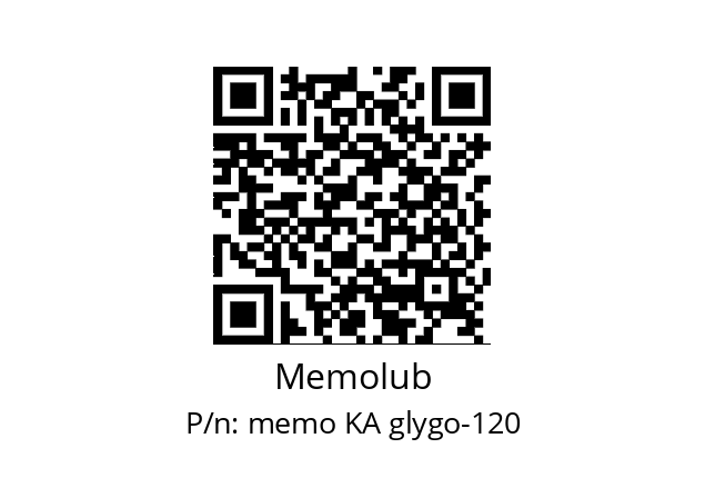   Memolub memo KA glygo-120