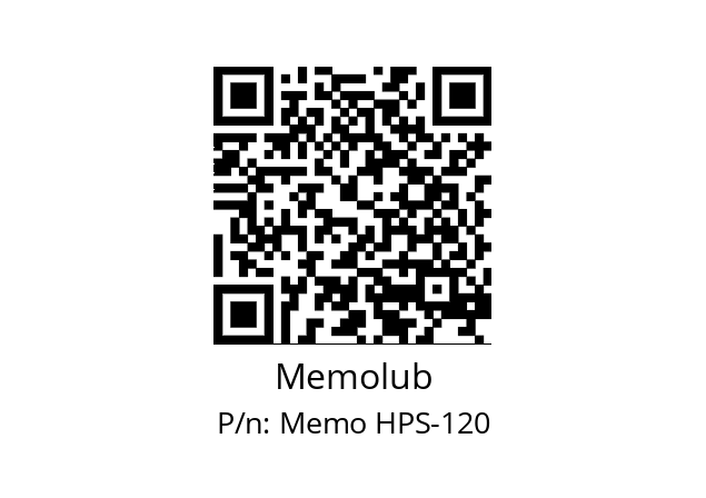   Memolub Memo HPS-120