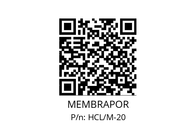   MEMBRAPOR HCL/M-20