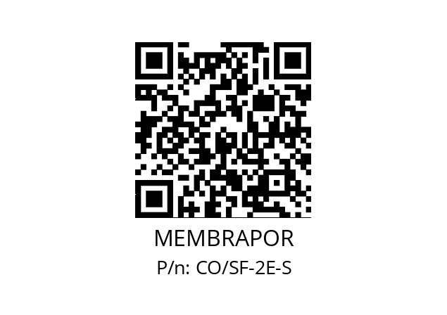   MEMBRAPOR CO/SF-2E-S