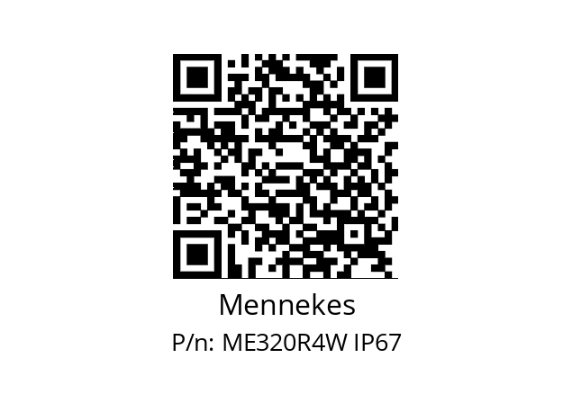   Mennekes ME320R4W IP67