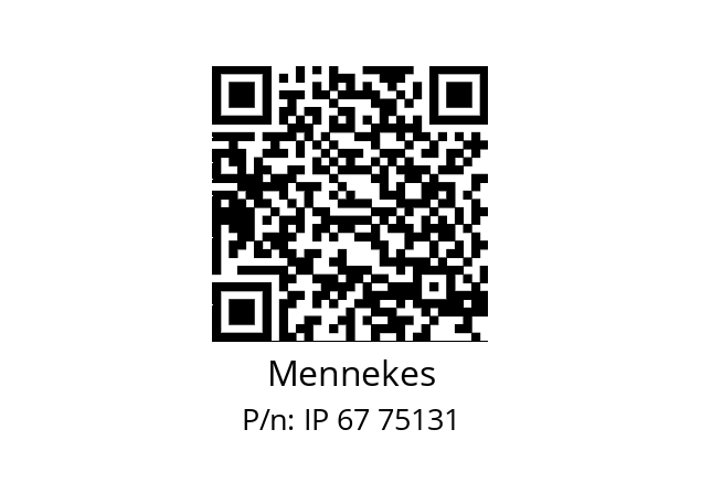   Mennekes IP 67 75131