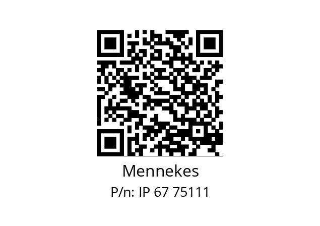   Mennekes IP 67 75111