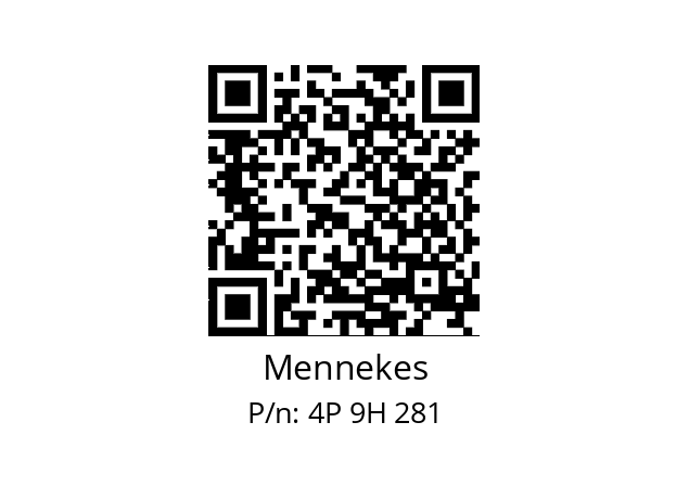   Mennekes 4P 9H 281