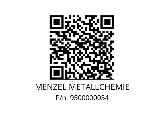   MENZEL METALLCHEMIE 9500000054