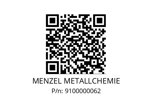   MENZEL METALLCHEMIE 9100000062