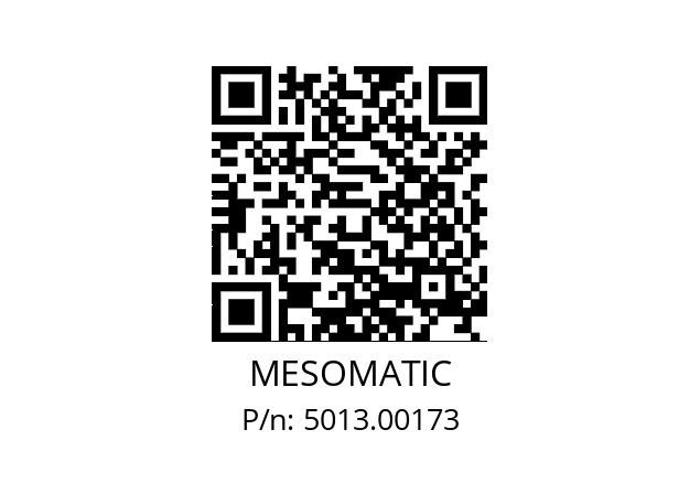   MESOMATIC 5013.00173