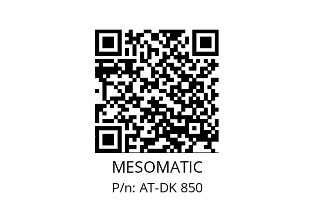   MESOMATIC AT-DK 850