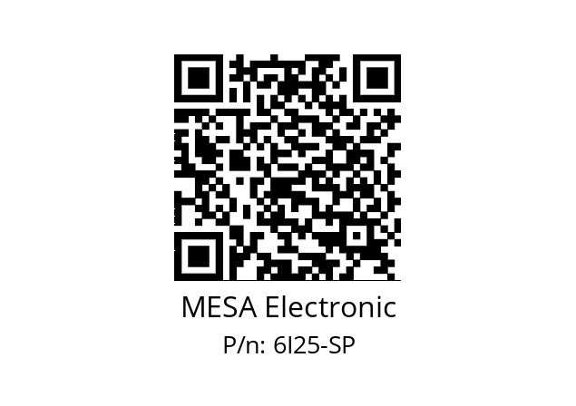   MESA Electronic 6I25-SP