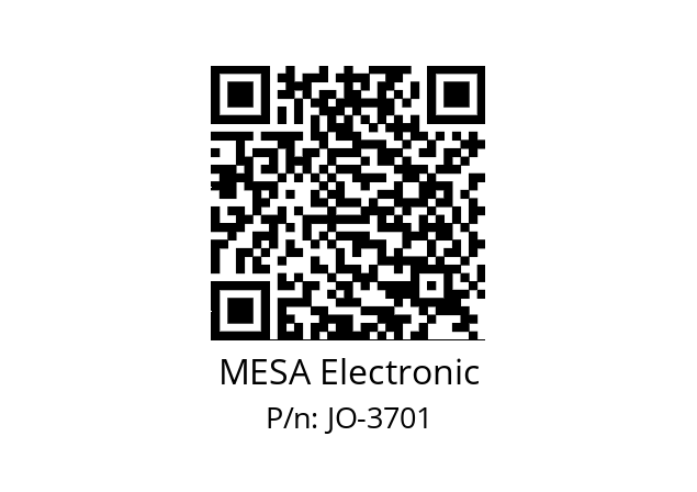   MESA Electronic JO-3701