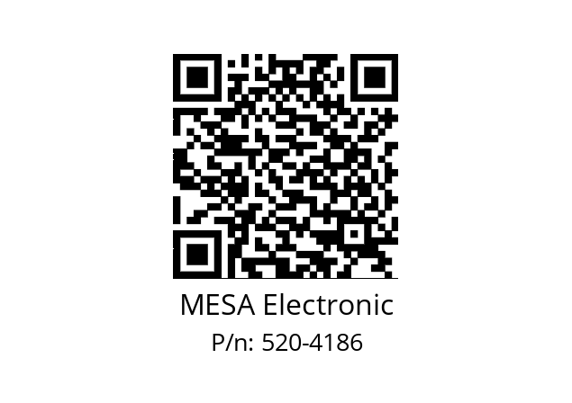   MESA Electronic 520-4186