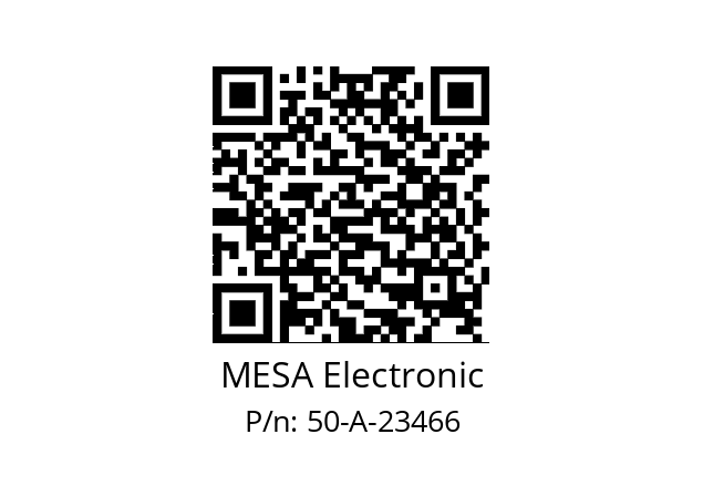   MESA Electronic 50-A-23466