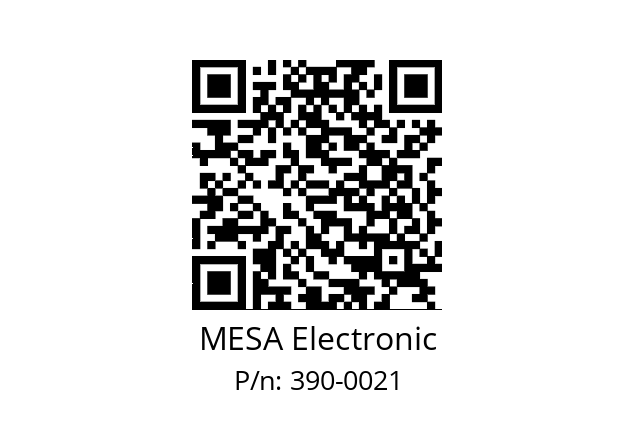   MESA Electronic 390-0021