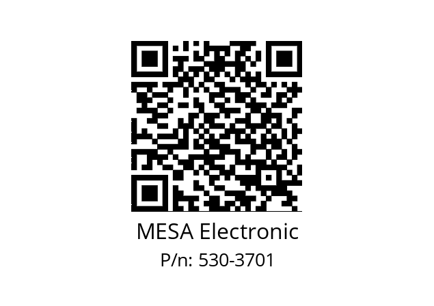   MESA Electronic 530-3701