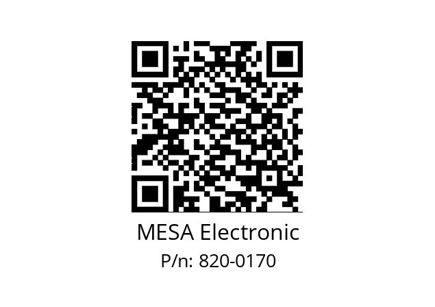   MESA Electronic 820-0170