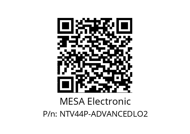   MESA Electronic NTV44P-ADVANCEDLO2