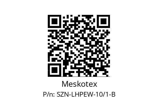   Meskotex SZN-LHPEW-10/1-B