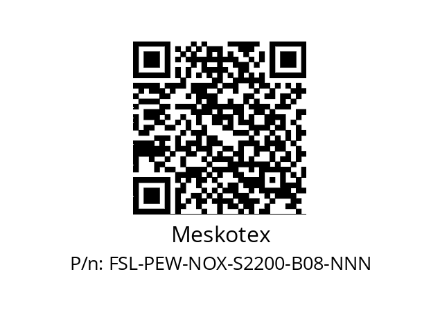   Meskotex FSL-PEW-NOX-S2200-B08-NNN