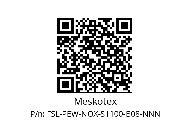   Meskotex FSL-PEW-NOX-S1100-B08-NNN