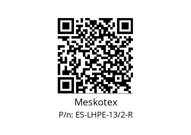   Meskotex ES-LHPE-13/2-R