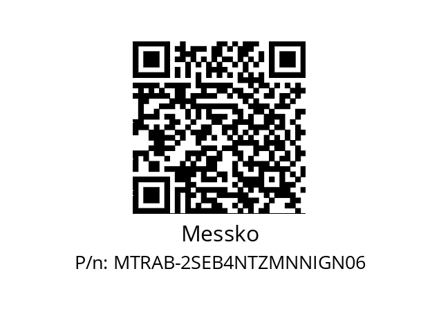   Messko MTRAB-2SEB4NTZMNNIGN06