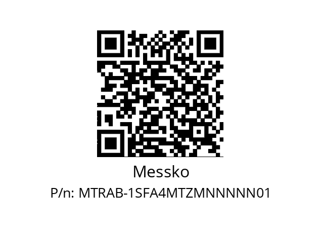   Messko MTRAB-1SFA4MTZMNNNNN01