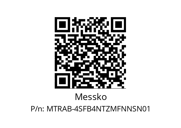   Messko MTRAB-4SFB4NTZMFNNSN01