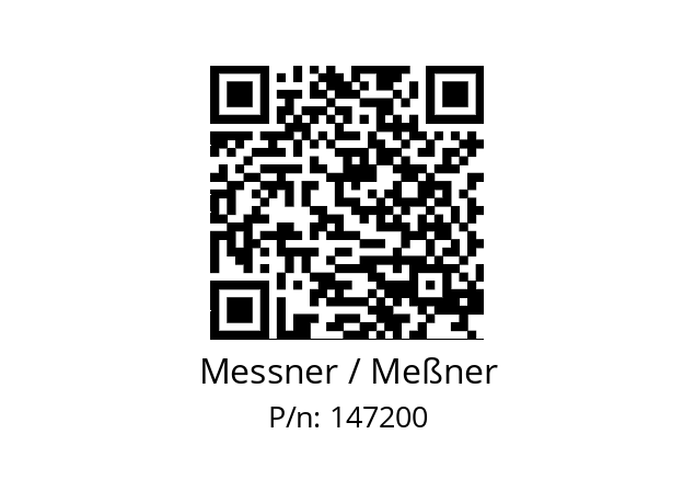   Messner / Meßner 147200