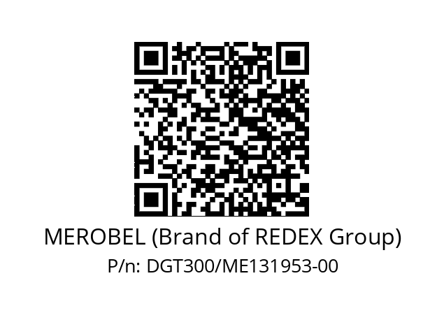   MEROBEL (Brand of REDEX Group) DGT300/ME131953-00