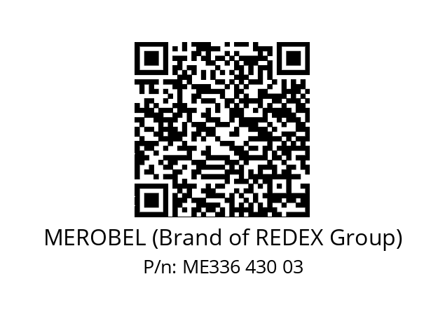   MEROBEL (Brand of REDEX Group) ME336 430 03